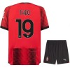 Officiële Voetbalshirt + Korte Broek AC Milan Theo 19 Thuis 2023-24 - Kids